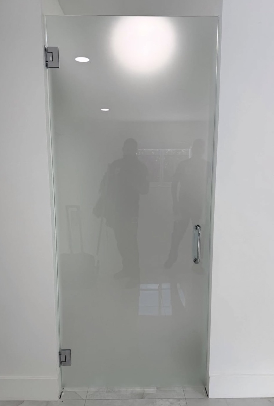 Impact French doors with laminated glass