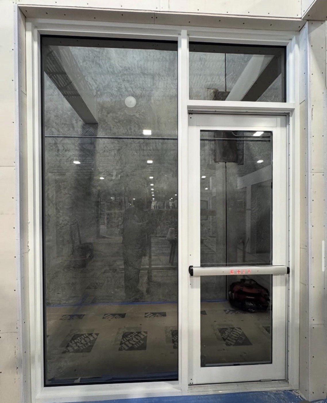 Architectural shape impact glazing on new construction